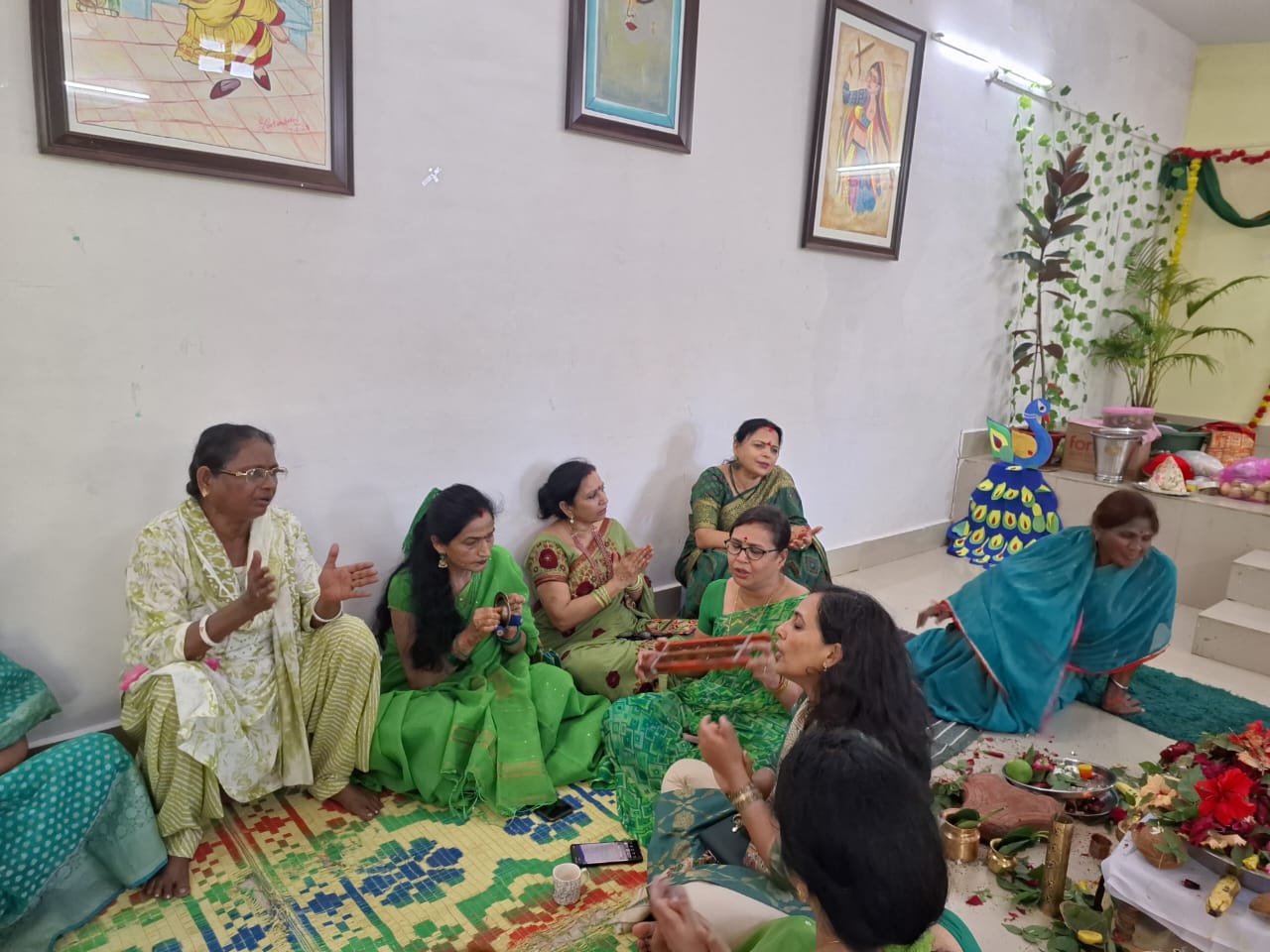 Rudhraabhishek and Sawan Geet