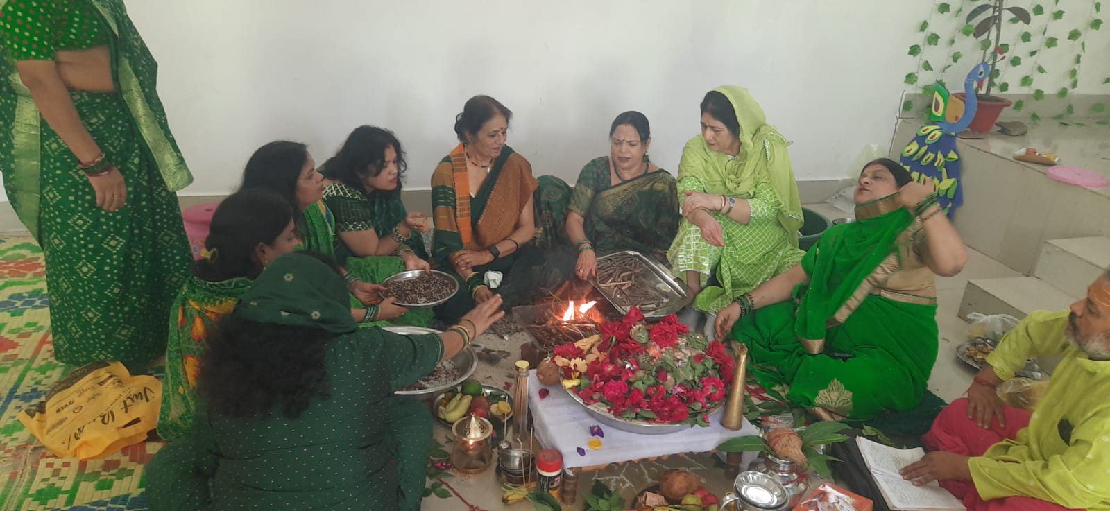 Rudhraabhishek and Sawan Geet