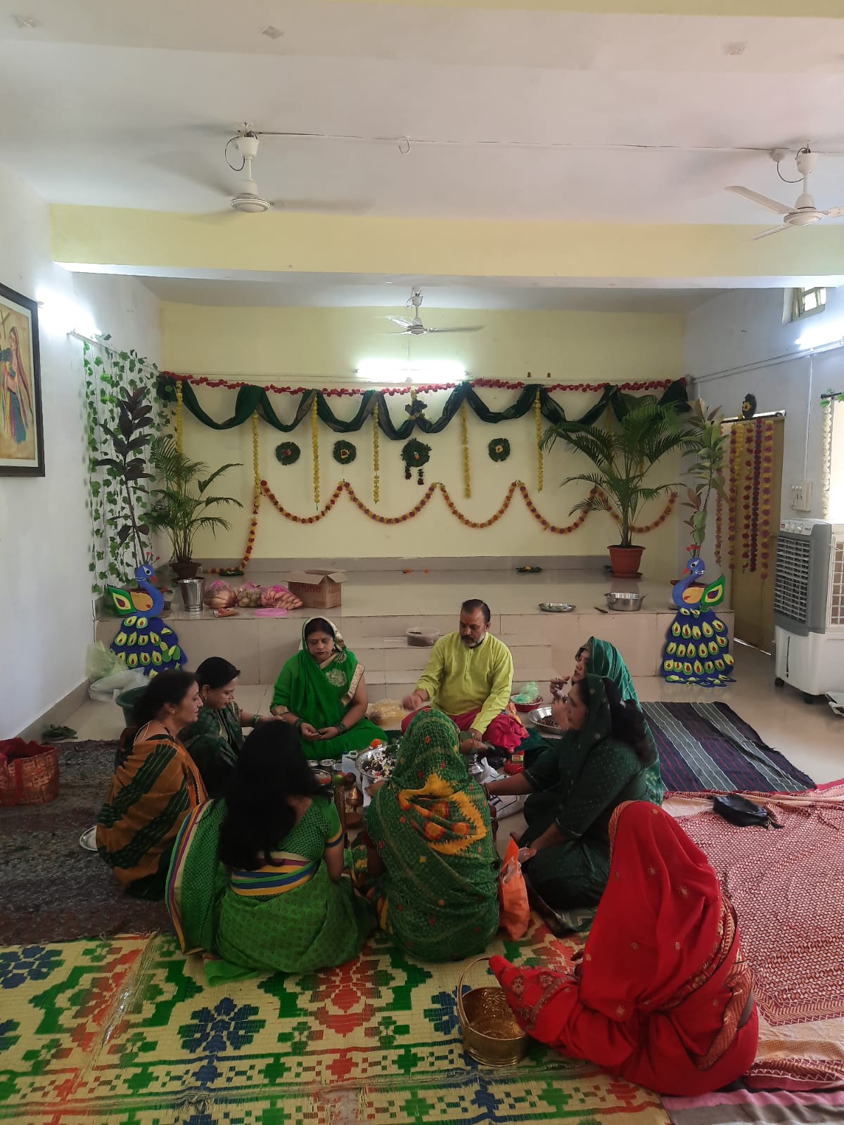 Rudhraabhishek and Sawan Geet